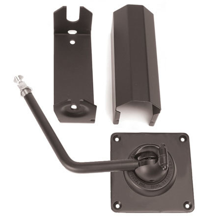 PanaVise 100mm Flat Panel Wall Mount Plate, Black