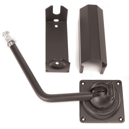 PanaVise 75mm Flat Panel Wall Mount Plate, Black