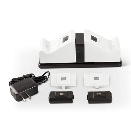 PowerA Dual Charging Station for Xbox One, White