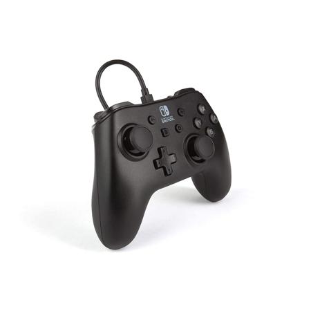 PowerA Wired Controller for Nintendo Switch, Matte Black