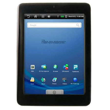Pandigital RR7T40WBL1 7in eReader, Black - Remanufactured