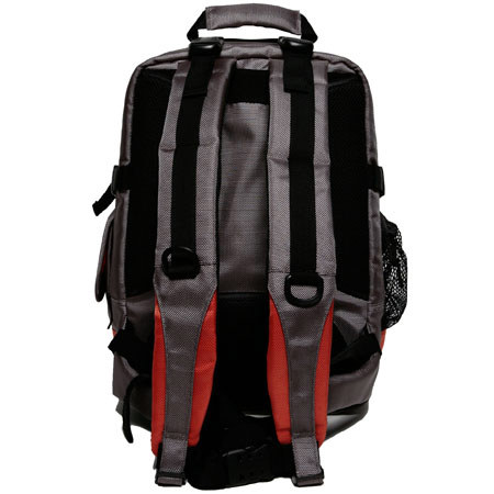 Portare PBP10 Backpack for DSLR Camera, Grey/Orange