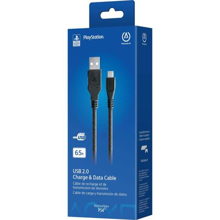 PowerA USB 2.0 Charging Cable for PlayStation 4