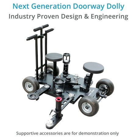 Proaim Pole-Star Versatile Cinema Doorway Dolly, Supports 1102 Lbs