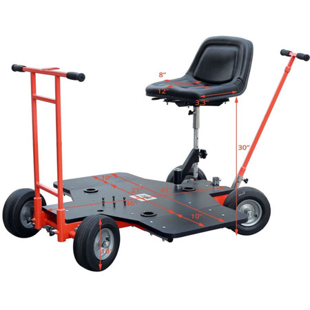 Proaim DL-QDFW-00 Proaim Quad-4 Pro Cinema Doorway Dolly, 1100 Lbs Capacity