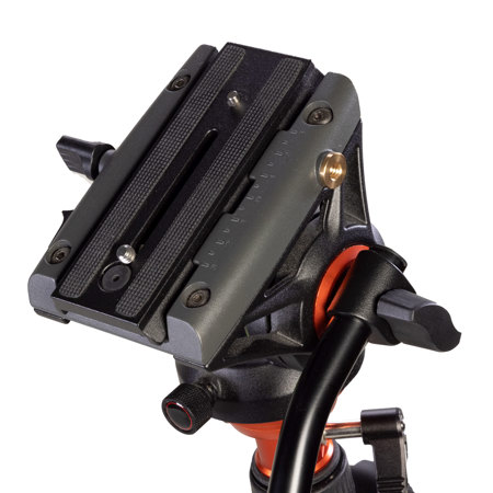 Padcaster 4-Section Carbon Fiber Tripod/Monopod with Fluid Head