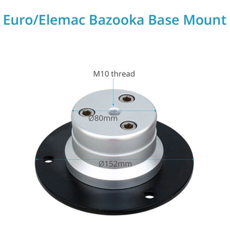 Proaim Offset Euro/Elemac Base Adapter Mount