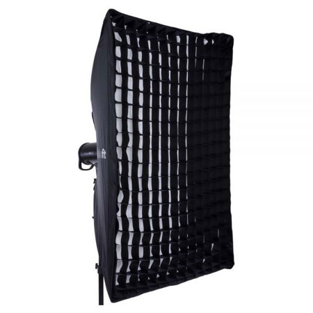 Interfit Photographic 32 x 48" Rectangular Foldable Softbox with Grid, Bowens S