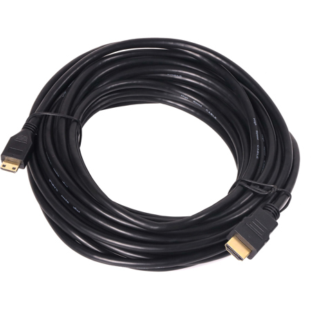 ProAm HDCBL_30 30' 30 AWG 4K Mini-HDMI Type-C to HDMI Type-A Cable