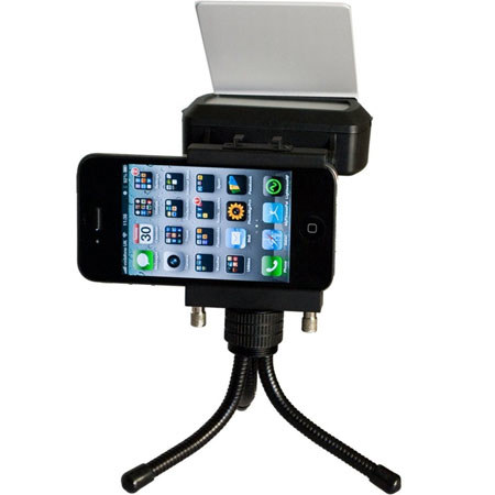 Interfit Photographic iPhone Grip Light and Extension Arm Kit