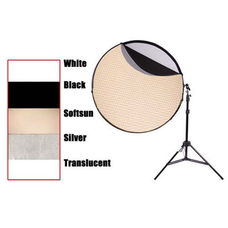 Interfit Photographic INT273 42in 5-in-1 Reflector Kit