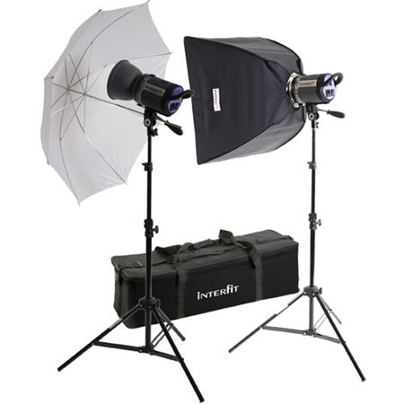 Interfit INT452 Stellar XD Umbrella/Softbox Kit