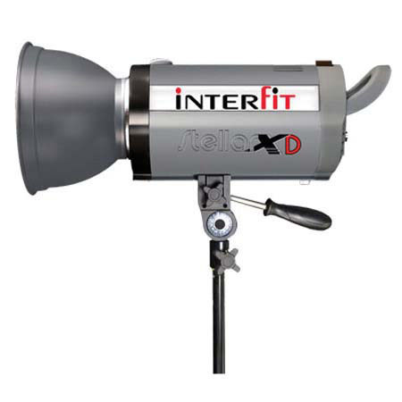 Interfit Photographic INT462 Stellar XD 1000 Watt Second Fan Cooled, Digital Monolight