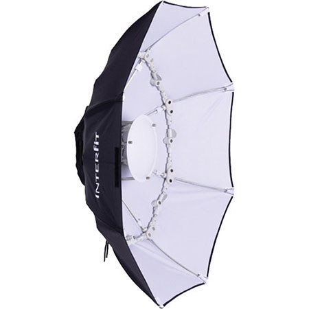 Interfit Photographic 28" White Foldable Beauty Dish with S-Type Adapter