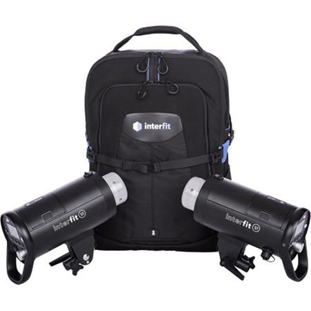 Interfit Photographic S1 On-Location 2-Light Backpack Kit