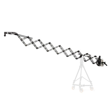 Proaim 17' Powermatic Scissor Retract Telescopic Camera Crane (Jib Only) for 3-Axis Camera Gimbals, Supports 33.07 Lbs