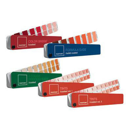 Pantone Coated Collection Two, Spot Color Products on Coated Stock, without Chips.