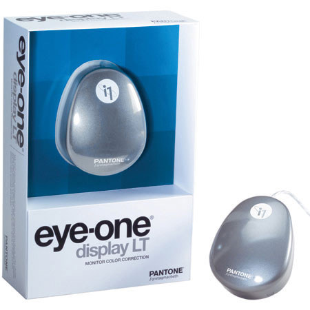 Pantone Eye-One Display LT, Compact, LCD & CRT Monitor Colorimeter Calibrator with Software
