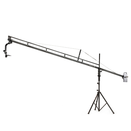 Proaim 14' Video DSLR Camera Jib Stand with Jr. Pan Tilt Head, Joystick Box