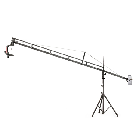 Proaim 14' Camera Crane with Jib Stand with Sr. Pan-Tilt Head and Joystick Box