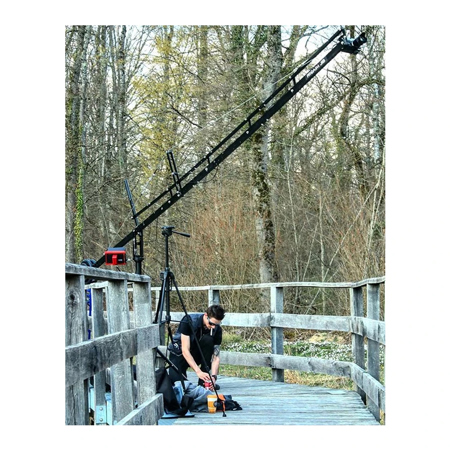 Proaim 14' Camera Jib Crane with Jib Stand