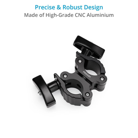 Proaim 38-50mm Double Swivel Clamp for Speed Rails/Scaffold Poles