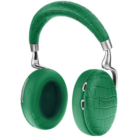 Parrot Zik 3 Wireless Headphones with Wireless Charger, Emerald Green Croc