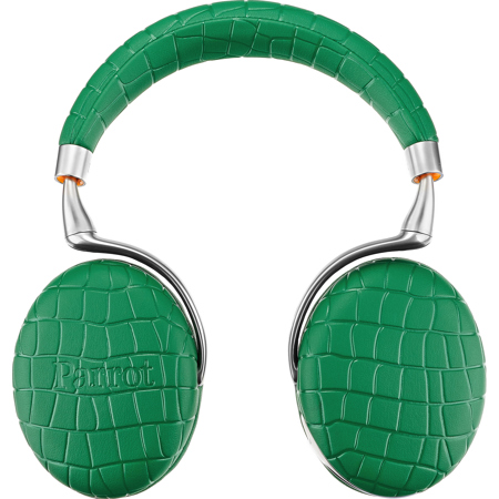 Parrot Zik 3 Wireless Headphones with Wireless Charger, Emerald Green Croc