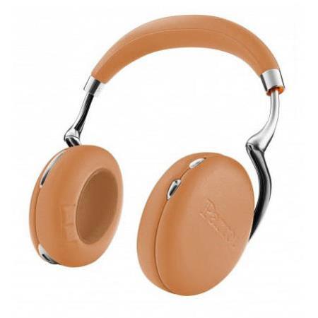 Parrot Zik 3 Wireless Headphones with Wireless Charger, Camel Leather-Grain