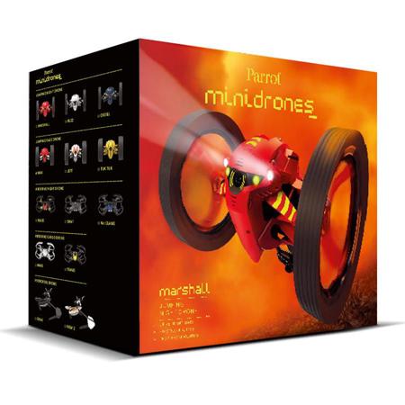 Parrot Jumping Night MiniDrone with Embedded VGA Mini Camera, Marshall (Red)