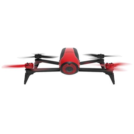 Parrot Bebop Drone 2 with 14 Megapixel Fish-Eye Camera, -Red