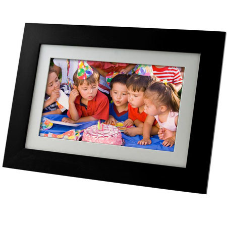 Pandigital PI7002AWB 7in Photo Frame, 256MB, 480x234