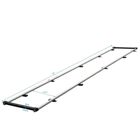 Proaim 12' Straight Long Aluminium Track