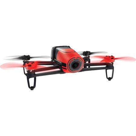 Parrot BeBop Drone Quadcopter with 14MP Flight Camera, Red