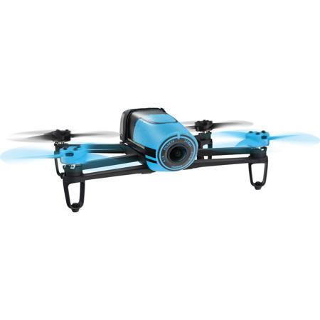 Parrot BeBop Drone Quadcopter with 14MP Flight Camera, Blue