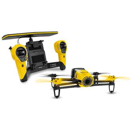 Parrot BeBop Drone Quadcopter with Skycontroller Bundle, Yellow