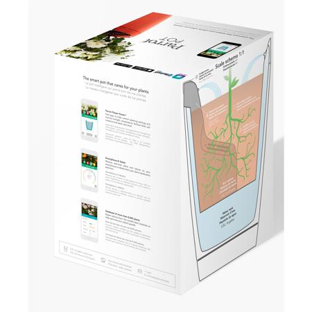 Parrot Flower Power Self Watering Pot and Plant Sensor, Brick