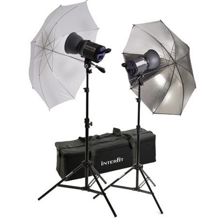 Interfit INT157 Stellar Tungsten Umbrella Kit