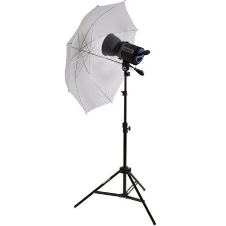 Interfit INT156 Stellar Tungsten Umbrella Kit, Stand