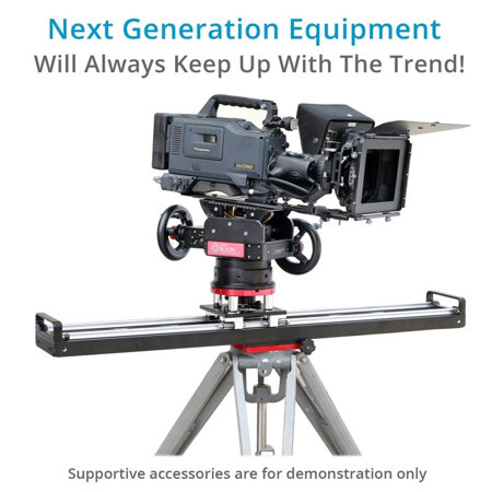 Proaim 2' Flyking Mitchell Mount Precision Camera Slider with Flight Case
