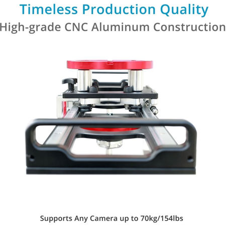 Proaim 4' Flyking Precision Camera Slider with Mitchell Mount with Flight Case