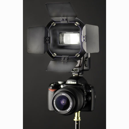 Interfit STR105 Shoe Mount Flash Barndoor Set