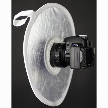 Interfit STR112 Silver/White 12in Camera Reflector