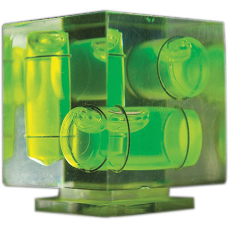 Interfit 3-Way Bubble Level with Shoe Mount