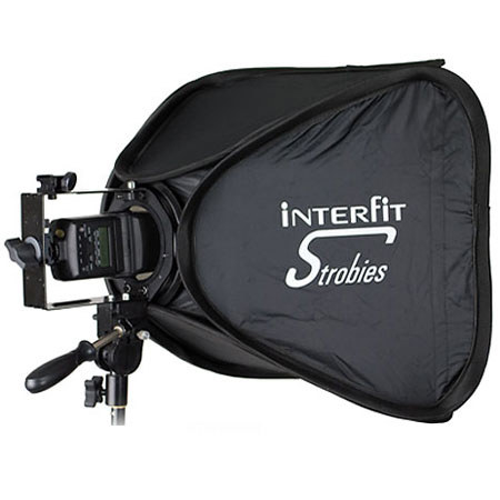 Interfit Strobies XL2 40x40 cm Softbox and Bracket Kit