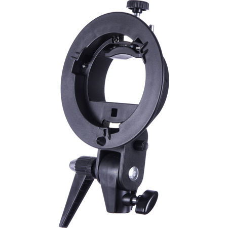 Interfit Photographic Strobies Bowens S-Mount Speedlight Bracket