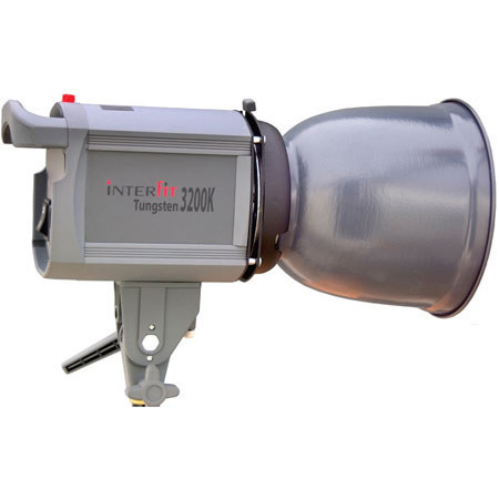 Interfit Photographic Stellar 500watt Tungsten Continuous Light Head with Reflector.