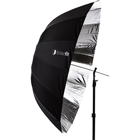 Interfit Photographic 65" Parabolic Umbrella, Silver