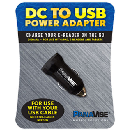 PanaVise 2100mAh DC to USB Power Adapter