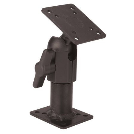 PanaVise 727-04SF Slimline Pedestal Mount with Small Foot, 4" Rise